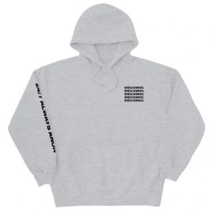 Deuxmoi DEUXMERCH Gray Hoodie